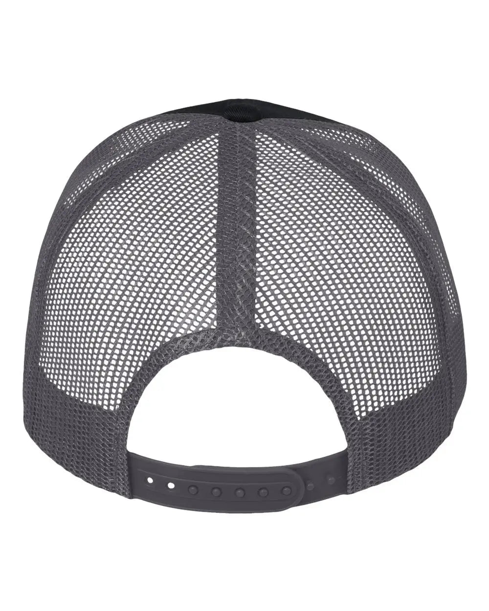 Valucap VC400 Mesh-Back Twill Trucker Cap - Black Charcoal - Black Charcoal / One Size Fits Most