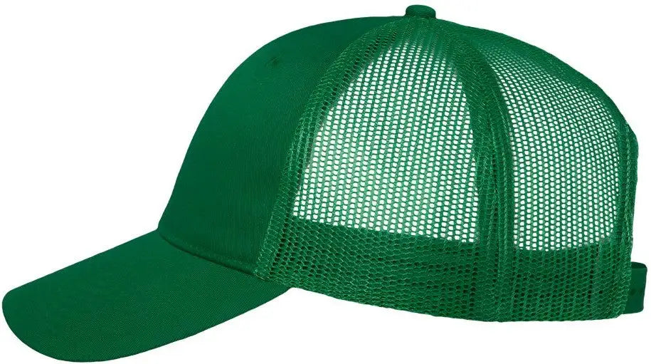 Valucap VC400 Mesh-Back Twill Trucker Cap - Kelly - Kelly / One Size Fits Most