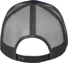 Valucap VC400 Mesh-Back Twill Trucker Cap - Navy Charcoal - Navy Charcoal / One Size Fits Most
