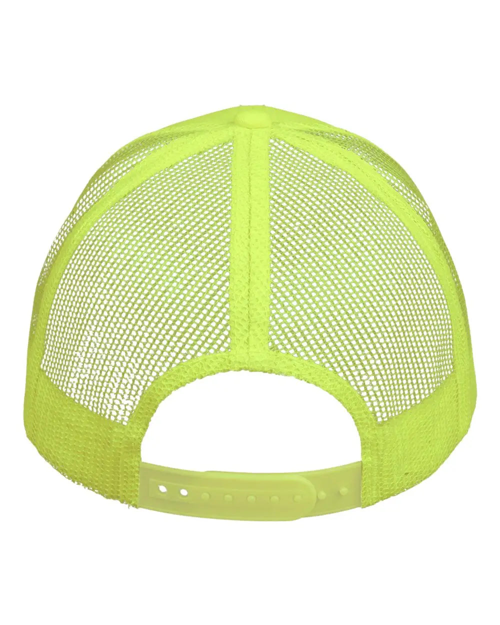 Valucap VC400 Mesh-Back Twill Trucker Cap - Neon Yellow - Neon Yellow / One Size Fits Most
