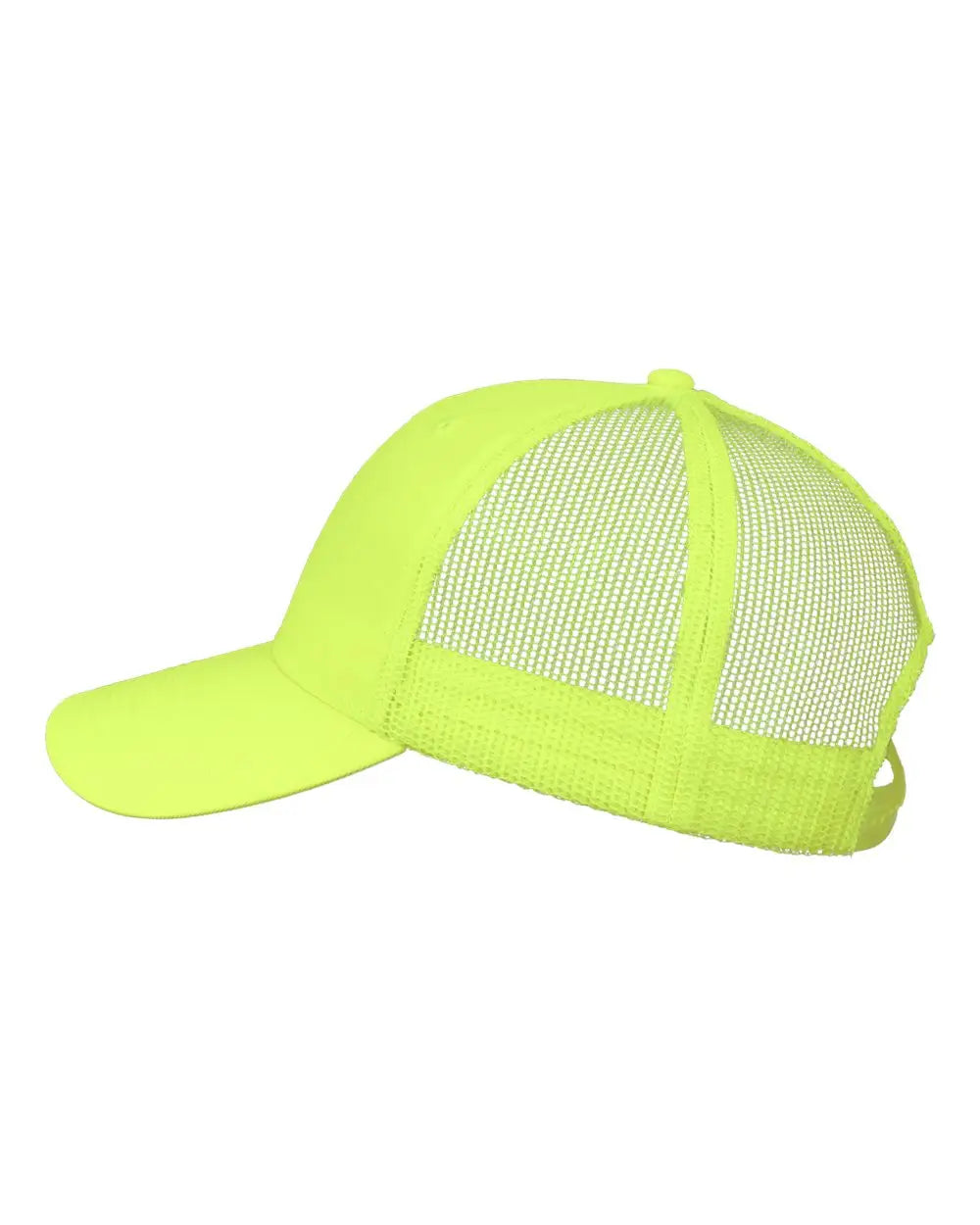 Valucap VC400 Mesh-Back Twill Trucker Cap - Neon Yellow - Neon Yellow / One Size Fits Most