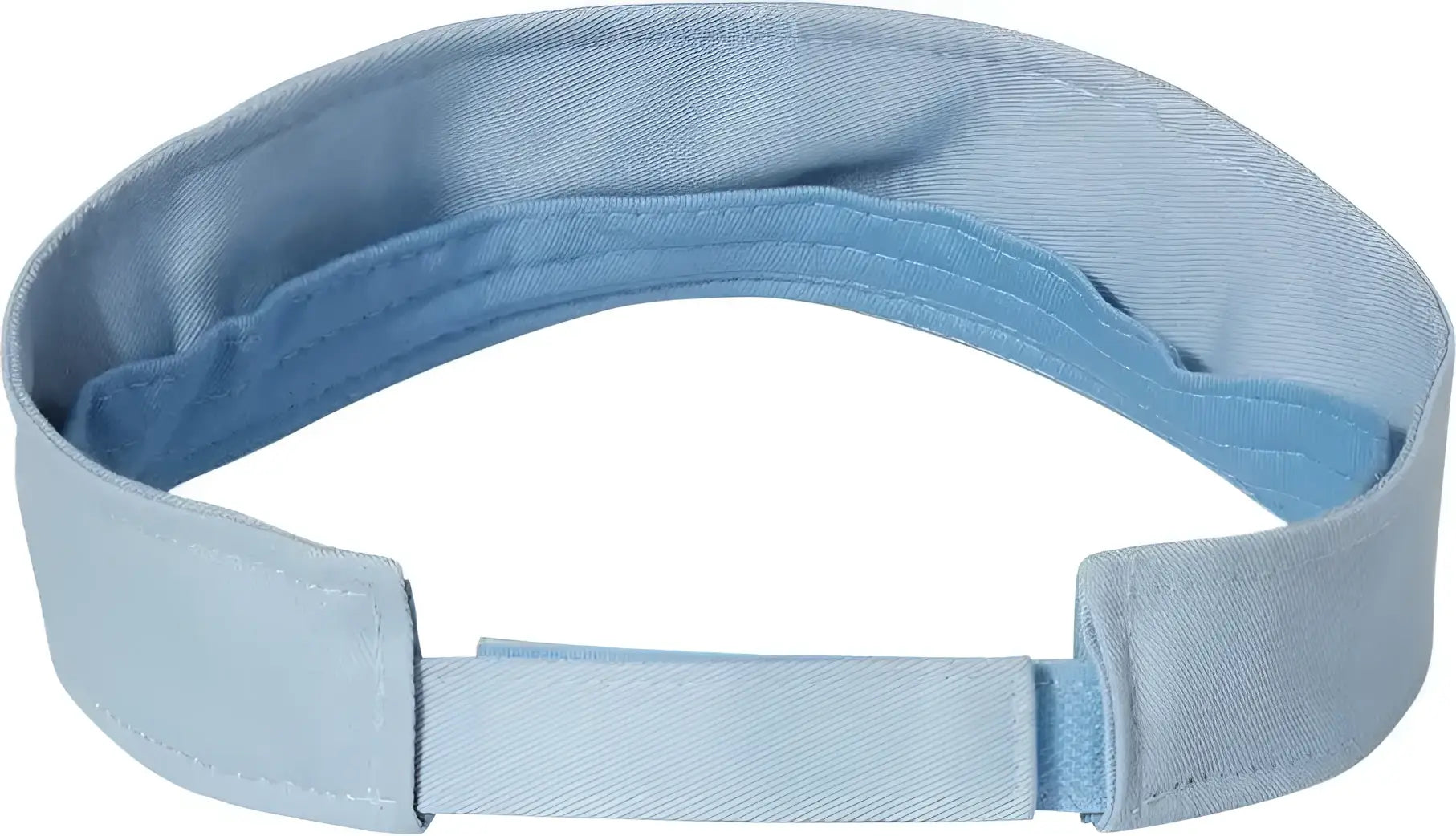 Valucap VC500 Bio-Washed Visor - Baby Blue - Baby Blue / One Size Fits Most