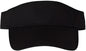 Valucap VC500 Bio Washed Visor Black Black / One Size Fits Most