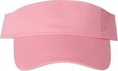 Valucap VC500 Bio Washed Visor Pink Pink / One Size Fits Most