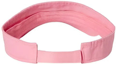 Valucap VC500 Bio Washed Visor Pink Pink / One Size Fits Most
