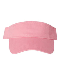 Valucap VC500 Bio-Washed Visor - Pink - Pink / One Size Fits Most