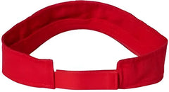 Valucap VC500 Bio Washed Visor Red Red / One Size Fits Most