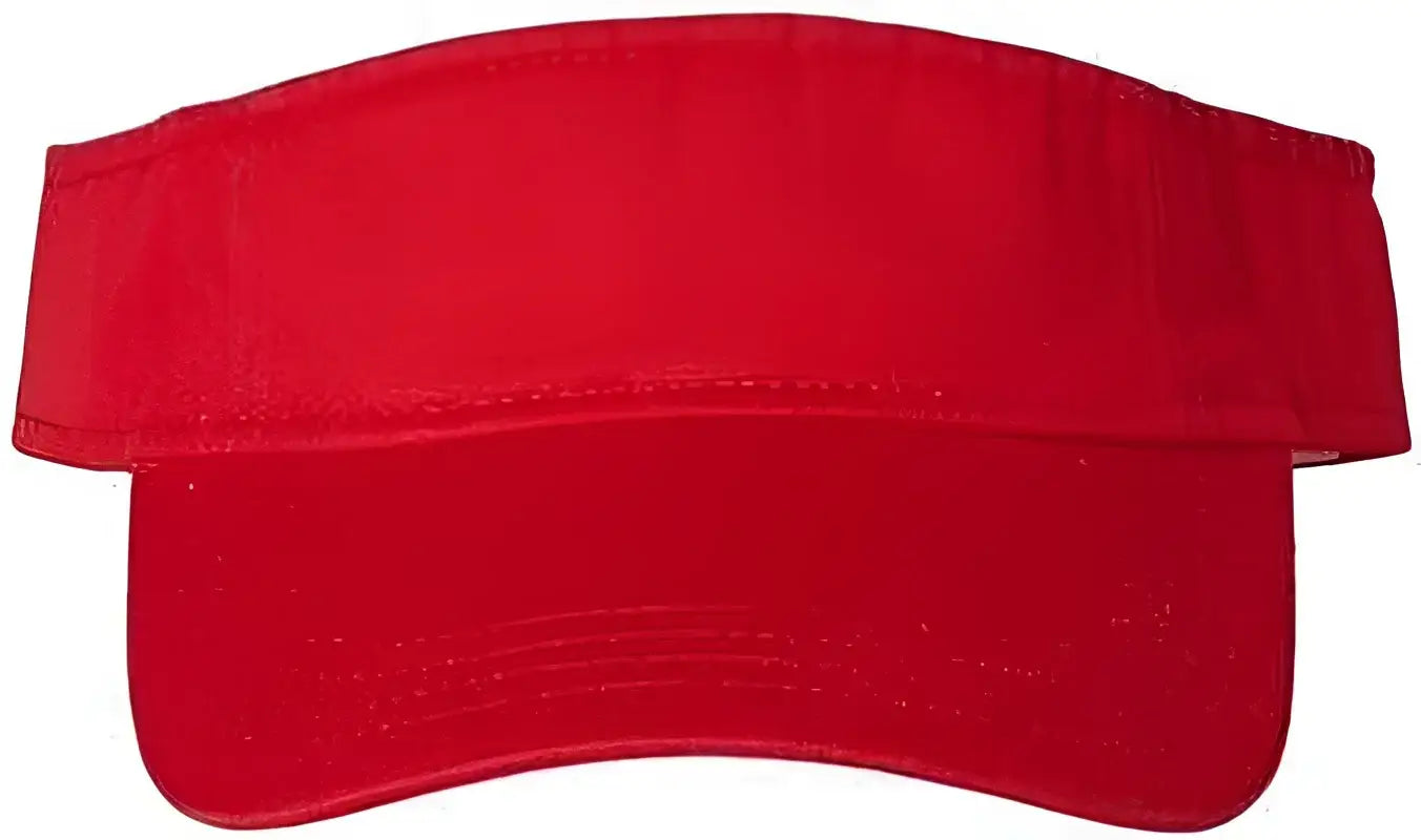 Valucap VC500 Bio Washed Visor Red Red / One Size Fits Most