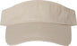 Valucap VC500 Bio-Washed Visor - Stone - Stone / One Size Fits Most