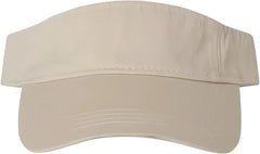 Valucap VC500 Bio Washed Visor Stone Ivory / One Size Fits Most
