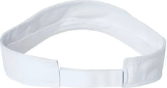 Valucap VC500 Bio Washed Visor White White / One Size Fits Most