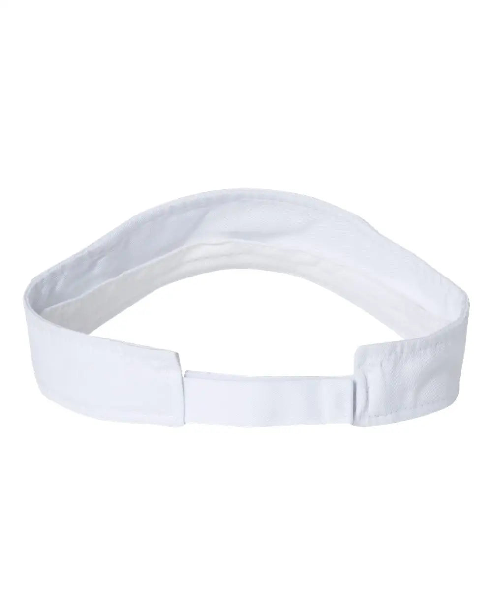 Valucap VC500 Bio-Washed Visor - White - White / One Size Fits Most