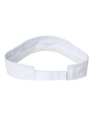 Valucap VC500 Bio-Washed Visor - White - White / One Size Fits Most