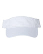Valucap VC500 Bio-Washed Visor - White - White / One Size Fits Most