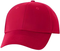 Valucap VC600 Chino Cap - Red - Red / 6 5/8’’ - 7 3/8’’
