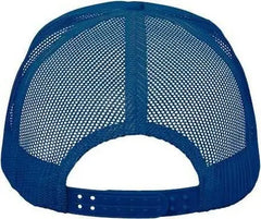Valucap VC700 Foam Mesh-Back Trucker Cap - Royal Royal - Royal / One Size Fits Most
