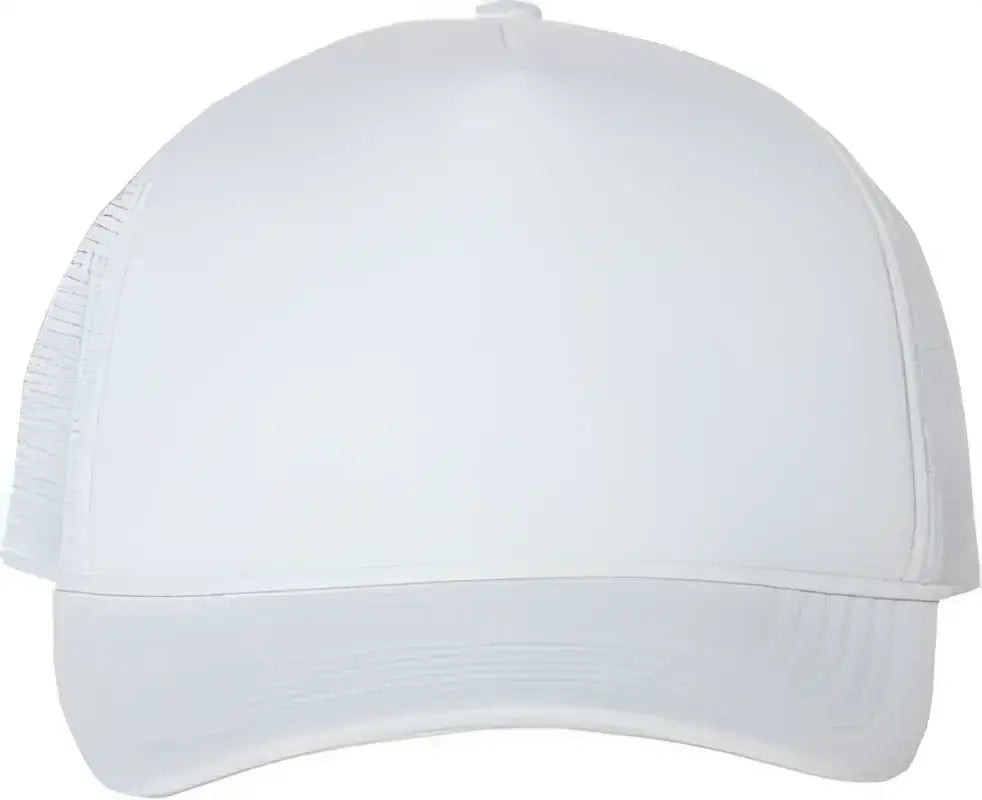 Valucap VC700 Foam Mesh Back Trucker Cap White White White / One Size Fits Most