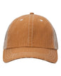 Valucap VC990 Contrast Stitch Cap - Golden Brown Khaki - Golden Brown Khaki / One Size Fits Most