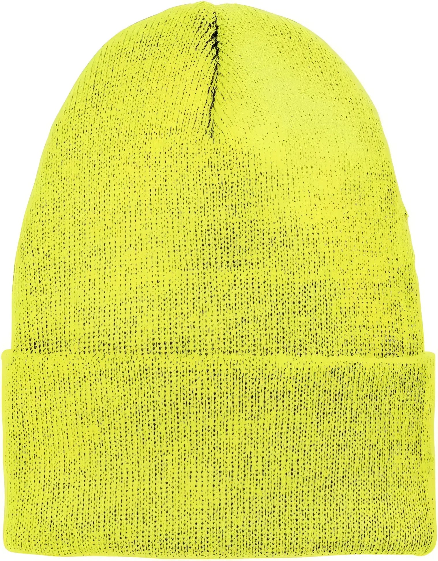 Volunteer Knitwear VL10 Chore Beanie - Neon Yellow - Yellow / Adult OSFM