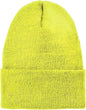 Volunteer Knitwear VL10 Chore Beanie - Neon Yellow - Yellow / Adult OSFM