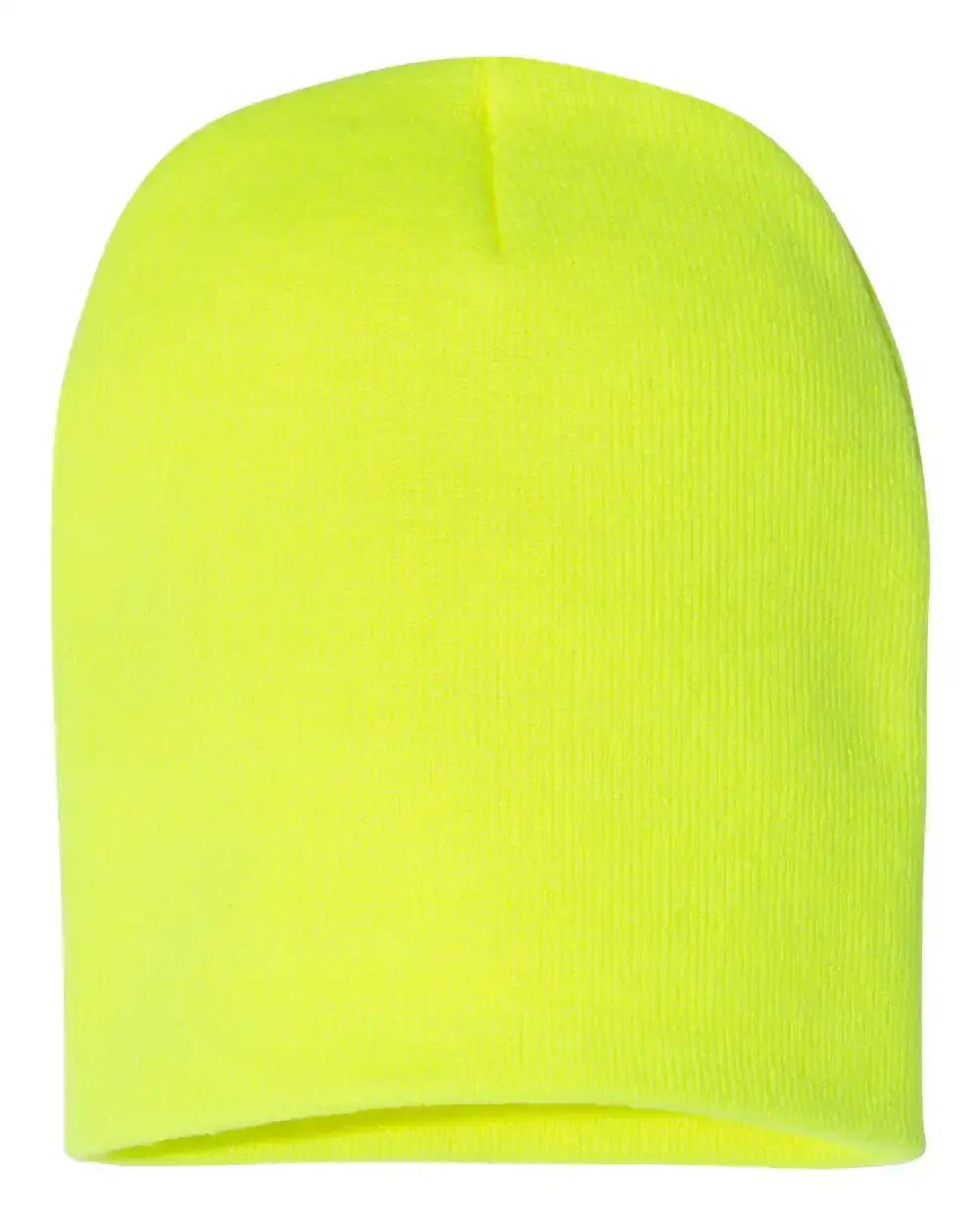YP Classics 1500KC 8 1/2’’ Beanie - Safety Yellow - Safety Yellow / One Size Fits Most