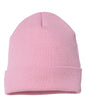 YP Classics 1501KC Cuffed Beanie - Baby Pink - Baby Pink / One Size Fits Most
