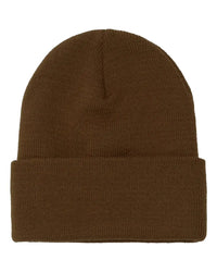 YP Classics 1501KC Cuffed Beanie - Caramel - Caramel / One Size Fits Most