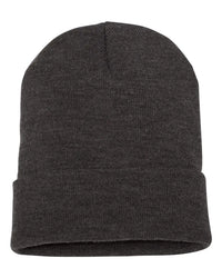 YP Classics 1501KC Cuffed Beanie - Dark Gray - Dark Gray / One Size Fits Most