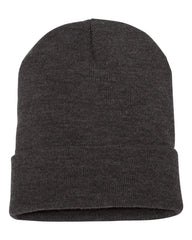 YP Classics 1501KC Cuffed Beanie - Dark Gray - Dark Gray / One Size Fits Most