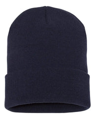 YP Classics 1501KC Cuffed Beanie - Navy - Navy / One Size Fits Most