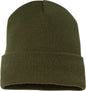 YP Classics 1501KC Cuffed Beanie - Olive - Olive / One Size Fits Most