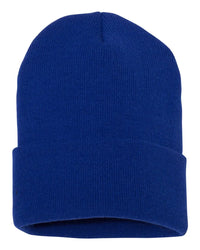 YP Classics 1501KC Cuffed Beanie - Royal - Royal / One Size Fits Most