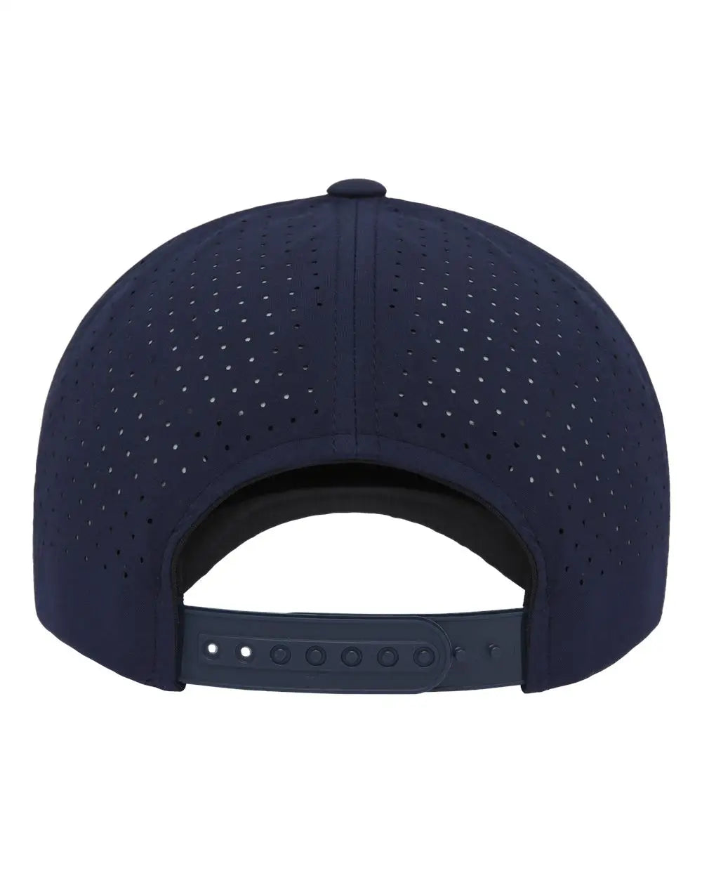 YP Classics 5389AP Five-Panel Snapback with Perforated Cap - Navy - Navy / One Size Fits Most