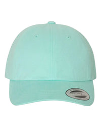 YP Classics 6245PT Peached Cotton Twill Dad Cap - Diamond Blue - Diamond Blue / One Size Fits Most