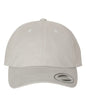 YP Classics 6245PT Peached Cotton Twill Dad Cap - Light Gray - Light Gray / One Size Fits Most