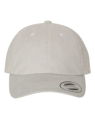 YP Classics 6245PT Peached Cotton Twill Dad Cap - Light Gray - Light Gray / One Size Fits Most