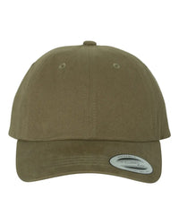 YP Classics 6245PT Peached Cotton Twill Dad Cap - Loden - Loden / One Size Fits Most