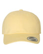 YP Classics 6245PT Peached Cotton Twill Dad Cap - Yellow - Yellow / One Size Fits Most