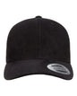 YP Classics 6363V Structured Brushed Twill Cap - Black - Black / One Size Fits Most