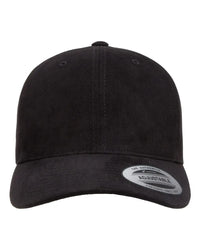 YP Classics 6363V Structured Brushed Twill Cap - Black - Black / One Size Fits Most