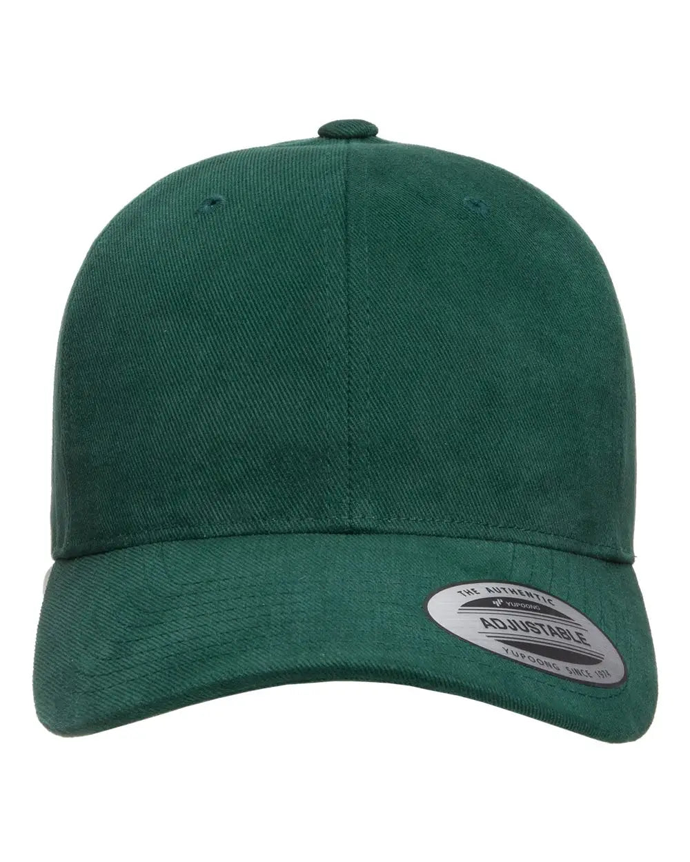 YP Classics 6363V Structured Brushed Twill Cap - Spruce - Spruce / One Size Fits Most