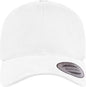 YP Classics 6363V Structured Brushed Twill Cap - White - White / One Size Fits Most