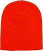 Yupoong 1500KC Classics Short Beanie - Blaze Orange - Blaze / One Size Fits Most