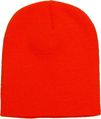 Yupoong 1500KC Classics Short Beanie - Blaze Orange - Blaze / One Size Fits Most