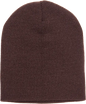 Yupoong 1500KC Classics Short Beanie - Brown - Brown / One Size Fits Most