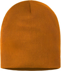 Yupoong 1500KC Classics Short Beanie - Caramel - Tan / One Size Fits Most
