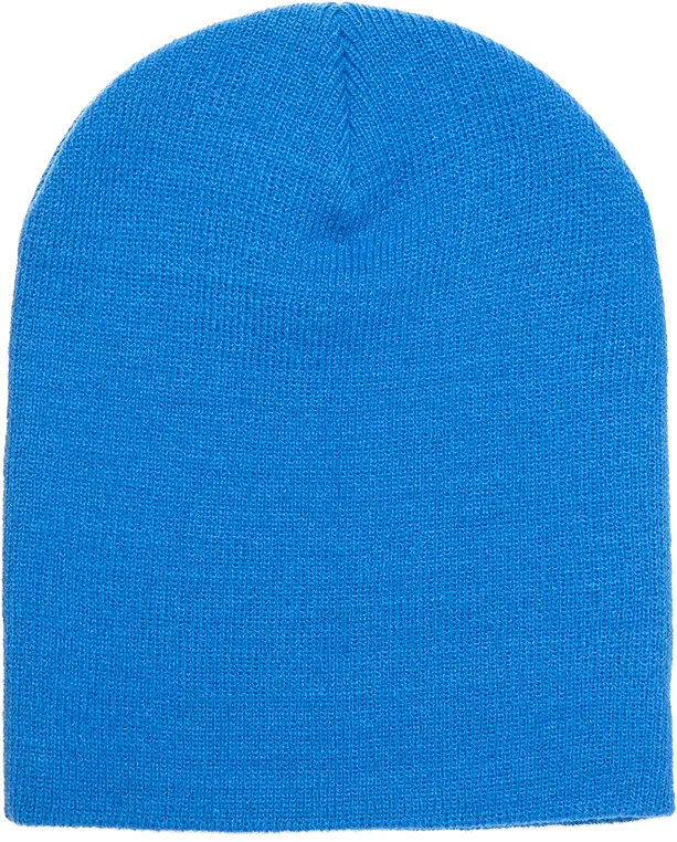Yupoong 1500KC Classics Short Beanie - Carolina Blue - Columbia Blue / One Size Fits Most