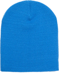 Yupoong 1500KC Classics Short Beanie - Carolina Blue - Columbia Blue / One Size Fits Most