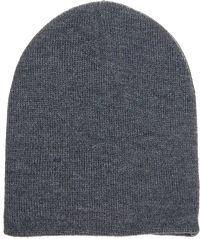 Yupoong 1500KC Classics Short Beanie - Dark Gray - Dark Gray / One Size Fits Most