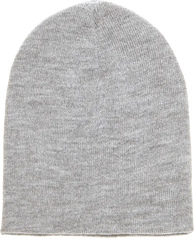 Yupoong 1500KC Classics Short Beanie - Heather Gray - Gray / One Size Fits Most